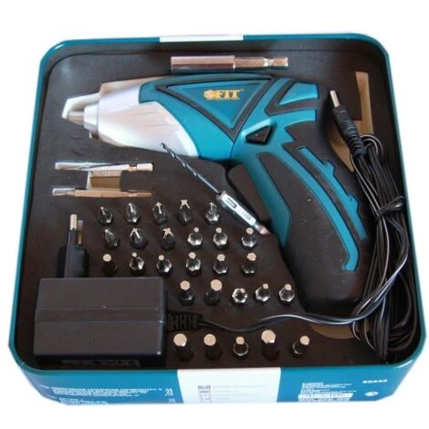 Trade Shop - Mini Trapano Avvitatore Con 33 Pezzi Cordeless 4.8volt Ricaricabile Punte Fit 2 Trade Shop - Mini Trapano Avvitatore Con 33 Pezzi Cordeless 4.8volt Ricaricabile Punte Fit - immagine 2