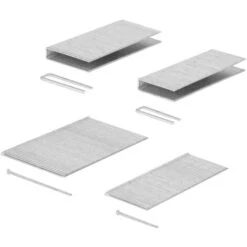 VONROC Graffatrice Chiodatrice A Batteria VPower 20V. Include Una Batteria 2Ah, Caricabatterie, 1000 Graffette E 1000 Chiodi -Makitae Outlet 50873474 4