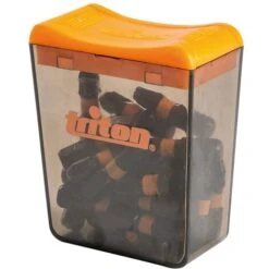 TRITON TPTA52695211 PUNTE DA IMPATTO POZI PER CACCIAVITE 25 PEZZI, 0 V, NERO