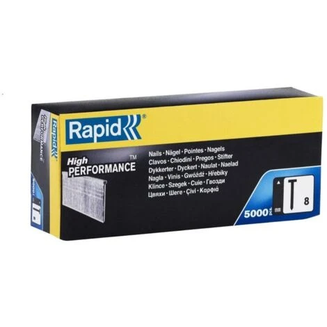 Rapid Unghie 8/50 Mm Galv. Scatola 5m 1 Rapid Unghie 8/50 Mm Galv. Scatola 5m