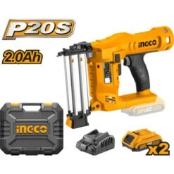 CHIODATRICE A BATTERIA 20V CON 2 BATTERIE E CARICABATTERIA - CON VALIGETTA - INGCO CBNLI2002
