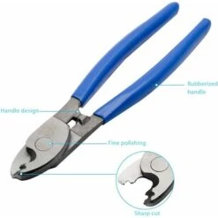 Spellafili Da 215 Mm Cesoia Regolabile Per Cavi Elettrici Cesoia Per Cavi Elettrici Utensile Da Taglio Per Il Taglio Di Cavi Rivestiti In Alluminio, Rame E Plastica -Makitae Outlet 52007019 3