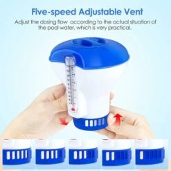 Diffusore Di Cloro Per Piscina Con Termometro, Distributore Automatico Galleggiante, Distributore Di Cloro Per Piscina Da 5 Pollici, Piscina, Stagno, Distributore Di Prodotti Chimici Per Spa 8 Diffusore Di Cloro Per Piscina Con Termometro, Distributore Automatico Galleggiante, Distributore Di Cloro Per Piscina Da 5 Pollici, Piscina, Stagno, Distributore Di Prodotti Chimici Per Spa -Makitae Outlet 52012406 4