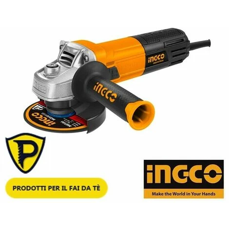 SMERIGLIATRICE ANGOLARE 115 MM PROFESSIONALE Da 950 Watt INGCO SERIE INDUSTRIAL 2 SMERIGLIATRICE ANGOLARE 115 MM PROFESSIONALE Da 950 Watt INGCO SERIE INDUSTRIAL - immagine 2