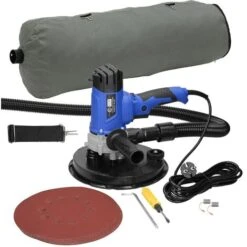 Levigatrice Elettrica Muro Cartongesso Pareti Soffitti Con Sacchetto 1200W 210mm