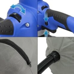 Levigatrice Elettrica Muro Cartongesso Pareti Soffitti Con Sacchetto 1200W 210mm -Makitae Outlet 53963747 3