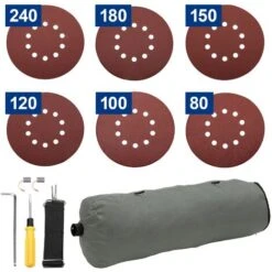 Levigatrice Elettrica Muro Cartongesso Pareti Soffitti Con Sacchetto 1200W 210mm -Makitae Outlet 53963747 5