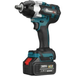 600NM Avvitatore A Percussione Con 2 Batterie Chiave Elettrica Coppia 22900mAh Senza Filo A LED