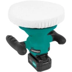VONROC Lucidatrice Auto E Barca 20V Ø240mm. Incl. 1 Batteria 4.0Ah, Caricatore Rapido, 2 Tamponi Lucidatura Cofano -Makitae Outlet 54691836 3
