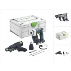 Festool DURADRIVE DWC 18-4500 Basic Avvitatore A Batteria Per Cartongesso 18V 14Nm Brushless ( 576504 ) + Valigetta Systainer - Senza Batteria, Senza Caricatore ( Successore Del 574747 )