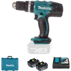 Makita DHP453RFE Trapano Avvitatore A Percussione 18v- 2 Batterie -Makitae Outlet 55013346 3