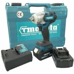 Avvitatore Impulsi Svita Avvita Bulloni Auto Camper 2 Batterie 5,0 Ah 68V 1/2