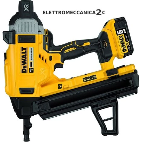 DEWALT DCN890P1 Chiodatrice Cemento 18V 1x5Ah Brushless Chiodi 13-57mm Dcn890p2 1 DEWALT DCN890P1 Chiodatrice Cemento 18V 1x5Ah Brushless Chiodi 13-57mm Dcn890p2