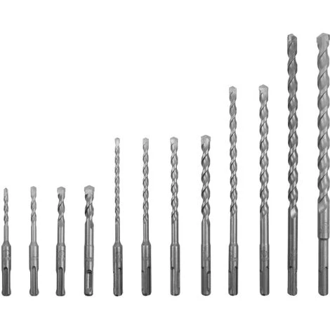 VONROC Set Di Punte E Scalpelli SDS-Plus 17 Pezzi. Universale. Include Valigetta 2 VONROC Set Di Punte E Scalpelli SDS-Plus 17 Pezzi. Universale. Include Valigetta - immagine 2