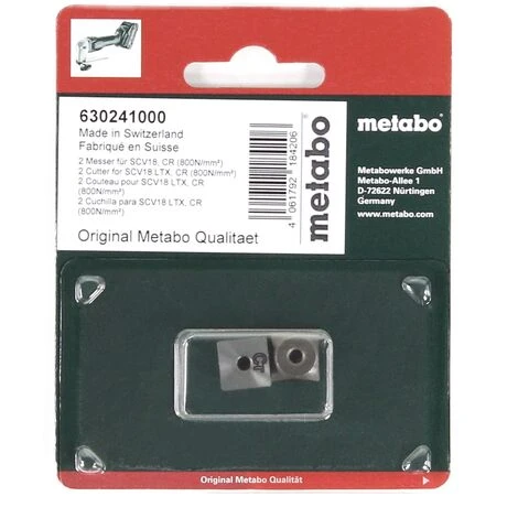 Metabo Lame Rivoltabili Per SCV 18 LTX BL 1.6 - 2 Pz. ( 630241000 ) 2 Metabo Lame Rivoltabili Per SCV 18 LTX BL 1.6 - 2 Pz. ( 630241000 ) - immagine 2