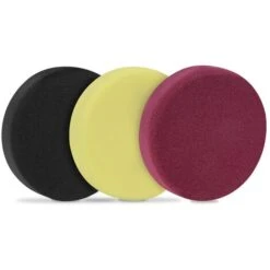 VONROC Set 3 Tamponi Di Lucidatura/Dischi In Schiuma Per Lucidatrici 150mm