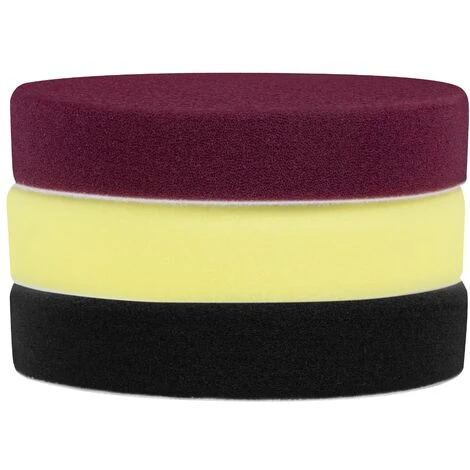 VONROC Set 3 Tamponi Di Lucidatura/Dischi In Schiuma Per Lucidatrici 150mm 3 VONROC Set 3 Tamponi Di Lucidatura/Dischi In Schiuma Per Lucidatrici 150mm - immagine 3