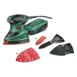 Bosch Hobby PSM 160 A Levigatrice Palmare 160 W Con Accessori
