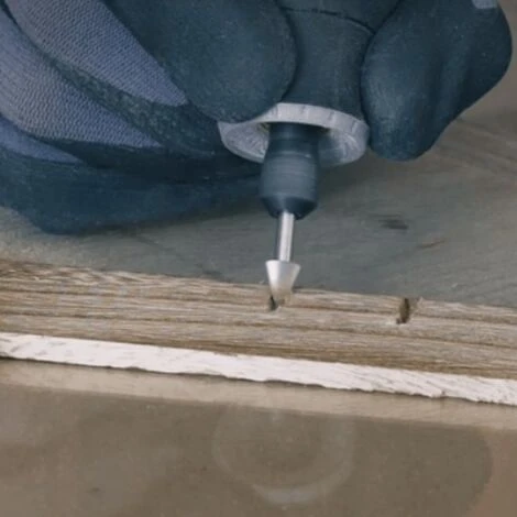 FRESA DREMEL TESTA TRIANGOLARE DIAM. 6.4 MM 3 FRESA DREMEL TESTA TRIANGOLARE DIAM. 6.4 MM - immagine 3