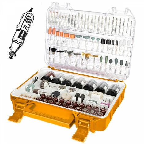 SET 410 ACCESSORI PER MINI TRAPANO DREMEL - INGCO AKMG4101 1 SET 410 ACCESSORI PER MINI TRAPANO DREMEL - INGCO AKMG4101