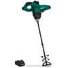 VONROC Miscelatore Cemento E Malta VPOWER 20V Con Una Batteria 2.0 E Caricatore. Include Frusta Da 120x600mm. Velocità Variabile, Soft Start
