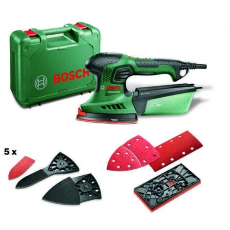 Bosch Hobby PSM 200 AES Levigatrice Palmare 200 W Con Accessori 1 Bosch Hobby PSM 200 AES Levigatrice Palmare 200 W Con Accessori