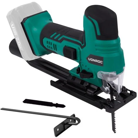VONROC Seghetto Alternativo VPower 20V. Impugnatura Ergonomica A Staffa. Velocità E Angolo Di Taglio Regolabili. Incl. 2 Lame. Esclude Batteria E Caricabatterie 2 VONROC Seghetto Alternativo VPower 20V. Impugnatura Ergonomica A Staffa. Velocità E Angolo Di Taglio Regolabili. Incl. 2 Lame. Esclude Batteria E Caricabatterie - immagine 2