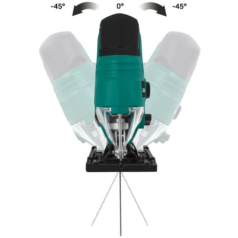 VONROC Seghetto Alternativo VPower 20V. Impugnatura Ergonomica A Staffa. Velocità E Angolo Di Taglio Regolabili. Incl. 2 Lame. Esclude Batteria E Caricabatterie 3 VONROC Seghetto Alternativo VPower 20V. Impugnatura Ergonomica A Staffa. Velocità E Angolo Di Taglio Regolabili. Incl. 2 Lame. Esclude Batteria E Caricabatterie - immagine 3