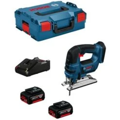 Seghetto Alternativo BOSCH GST 18 V-LI B (2 X 4,0 Ah + GAL18V-40 + L-Boxx 136)