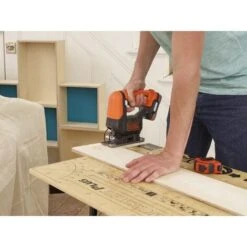 Black & Decker BDCJS12N-XJ Seghetto Alternativo A Batteria - 12 V - Profondità Di Taglio: 16 Mm - Legno: 52 Mm - Metallo: 5 Mm - Alluminio: 17 Mm - Senza Batteria Black+Decker -Makitae Outlet 59094074 4
