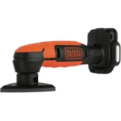 Black & Decker Levigatrice Per Dettagli A Batteria BDCDS12N-XJ - 12V - Platorello Triangolare Da 89 Mm - Nessuna Batteria - 1 Levigatrice A Rete Black+Decker