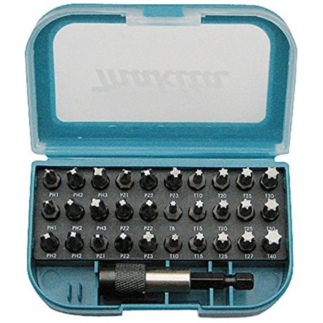 Makita P-73374 Set 31 Inserti Magnetici Per Giraviti Avvitatori Punte Varie 1 Makita P-73374 Set 31 Inserti Magnetici Per Giraviti Avvitatori Punte Varie