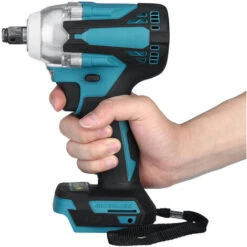 Avvitatore A Impulsi A Batteria 1200N.m 1/2'' 1/4'' Nero + Blu 2 Batterie -Makitae Outlet 60052996 4