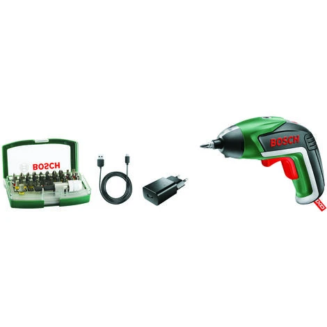AVVITATORE IXO V BOSCH 3,6V BATTERIA LITIO + RAINBOW SET 1 AVVITATORE IXO V BOSCH 3,6V BATTERIA LITIO + RAINBOW SET