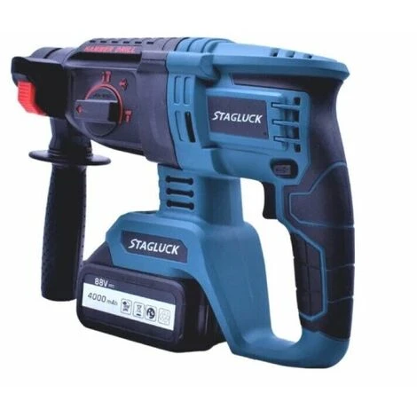 Trapano Scalpellatore Doppia Batteria Martello Demolitore SDS PLUS 4Ah 88V 3 Trapano Scalpellatore Doppia Batteria Martello Demolitore SDS PLUS 4Ah 88V - immagine 3