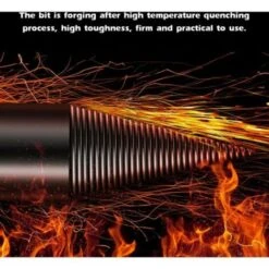 Kueatily Punta Per Spaccare Il Legno, Manufatto Per Spaccare Il Legno (impugnatura Quadrata Φ32MM Con Quattro Pozzetti (per Martello Elettrico)) -Makitae Outlet 64676626 4