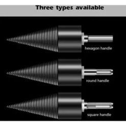 Kueatily Punta Per Spaccare Il Legno, Manufatto Per Spaccare Il Legno (impugnatura Quadrata Φ32MM Con Quattro Pozzetti (per Martello Elettrico)) -Makitae Outlet 64676626 5