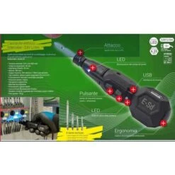 Intercable Cacciavite Elettrico Per Assemblaggio Quadri Elettrici 3,6v Li-ion E-sd