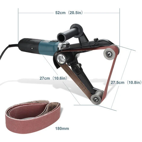 Randaco Smerigliatrice Per Tubi Smerigliatrice A Nastro Lucidatrice Per Tubi In Acciaio Lucidante Per Lavori Di Rettifica Smerigliatrice Per Tubi 2 Randaco Smerigliatrice Per Tubi Smerigliatrice A Nastro Lucidatrice Per Tubi In Acciaio Lucidante Per Lavori Di Rettifica Smerigliatrice Per Tubi - immagine 2