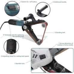 Randaco Smerigliatrice Per Tubi Smerigliatrice A Nastro Lucidatrice Per Tubi In Acciaio Lucidante Per Lavori Di Rettifica Smerigliatrice Per Tubi 7 Randaco Smerigliatrice Per Tubi Smerigliatrice A Nastro Lucidatrice Per Tubi In Acciaio Lucidante Per Lavori Di Rettifica Smerigliatrice Per Tubi -Makitae Outlet 66645703 3