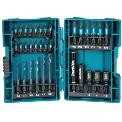 Makita B-66896 Impact Nero Set Punte Per Trapano 1 Makita B-66896 Impact Nero Set Punte Per Trapano