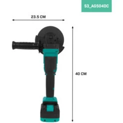 VONROC Smerigliatrice Angolare A Batteria 20V - Ø125MM Inclusi Batteria 4.0Ah E Caricatore Rapido 7 VONROC Smerigliatrice Angolare A Batteria 20V - Ø125MM Inclusi Batteria 4.0Ah E Caricatore Rapido -Makitae Outlet 67433905 4