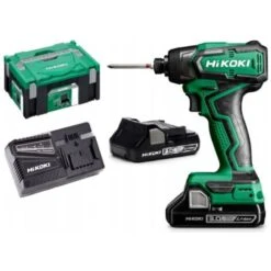 Avvitatore A Impulsi 140Nm 18V HIKOKI + 2 Batterie 3,0 Ah - WH18DDWQZ