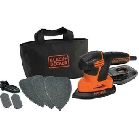 Black & Decker Levigatrice Mouse 120w 14.000 Giri Ka2000-qs 1 Black & Decker Levigatrice Mouse 120w 14.000 Giri Ka2000-qs