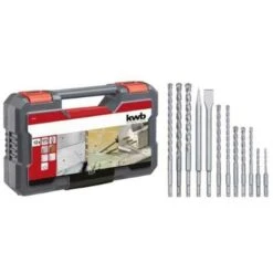 Einhell Set Punte E Scalpelli Sds-Plus 12 Pezzi