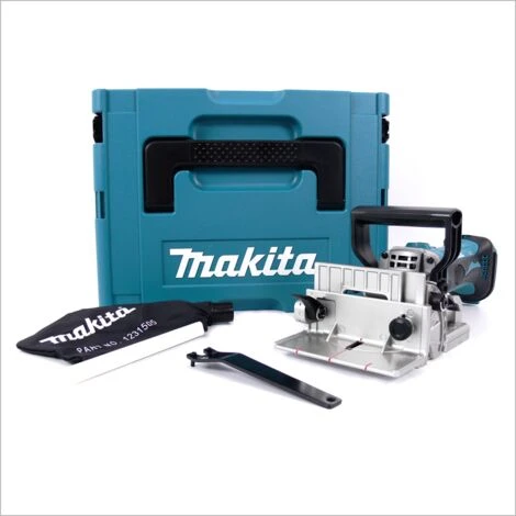 Makita BPJ 180 ZJ Fresatrice Lamellare A Batteria 18V + Valigetta MAKPAC - Senza Batteria, Senza Caricatore 2 Makita BPJ 180 ZJ Fresatrice Lamellare A Batteria 18V + Valigetta MAKPAC - Senza Batteria, Senza Caricatore - immagine 2