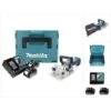 Makita BPJ 180 RFJ Fresatrice Lamellare A Batteria 18V + 2x Batterie 3,0Ah + Caricabatterie + Valigetta MAKPAC