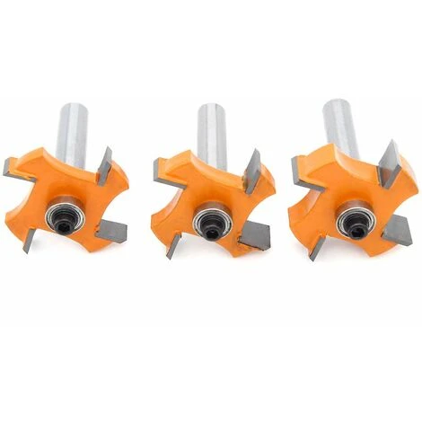 MINKUROW 3 Pezzi Taglialingua E Scanalature, 4 Sfere Per Lame 8 Mm Gambo A T - Taglierina A Forma Di Legno, Strumenti Per La Lavorazione Del Legno Per Porte, Tavoli, Mensole, Pareti E Altro 3 MINKUROW 3 Pezzi Taglialingua E Scanalature, 4 Sfere Per Lame 8 Mm Gambo A T - Taglierina A Forma Di Legno, Strumenti Per La Lavorazione Del Legno Per Porte, Tavoli, Mensole, Pareti E Altro - immagine 3