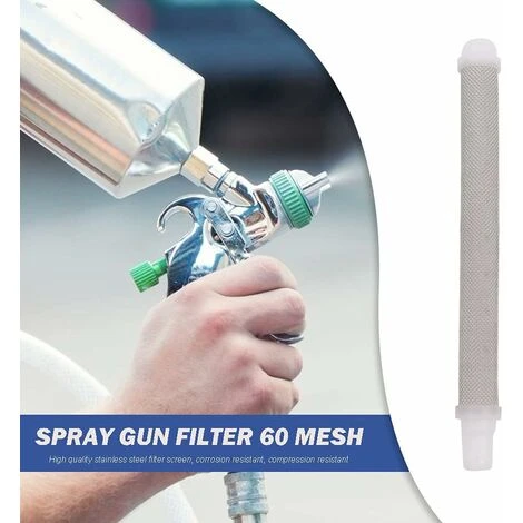 MINKUROW 5 Pezzi Airless Pistola A Spruzzo Elementi Filtranti 60 Mesh Airless Vernice Polverizzatore Ugello Accessori Per Wagner Airless Pistola A Spruzzo Della Vernice 5 MINKUROW 5 Pezzi Airless Pistola A Spruzzo Elementi Filtranti 60 Mesh Airless Vernice Polverizzatore Ugello Accessori Per Wagner Airless Pistola A Spruzzo Della Vernice - immagine 5