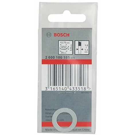BOSCH 2600100185 - Reductor 20x12.75x0.8: Disco 1-1,3mm 2 BOSCH 2600100185 - Reductor 20x12.75x0.8: Disco 1-1,3mm - immagine 2